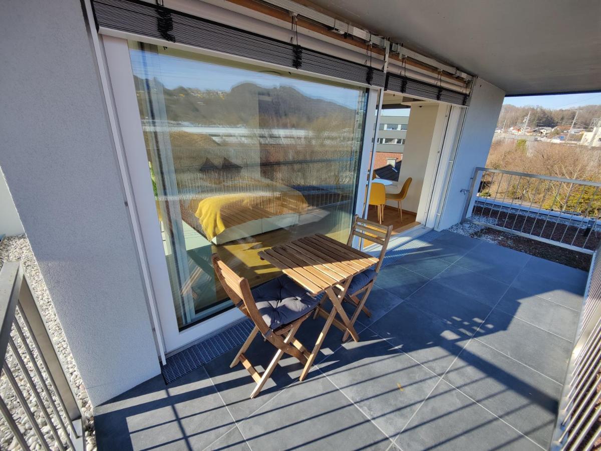 NEU - Penthouse Flat Carolina in Salzburg Stadt Exterior foto